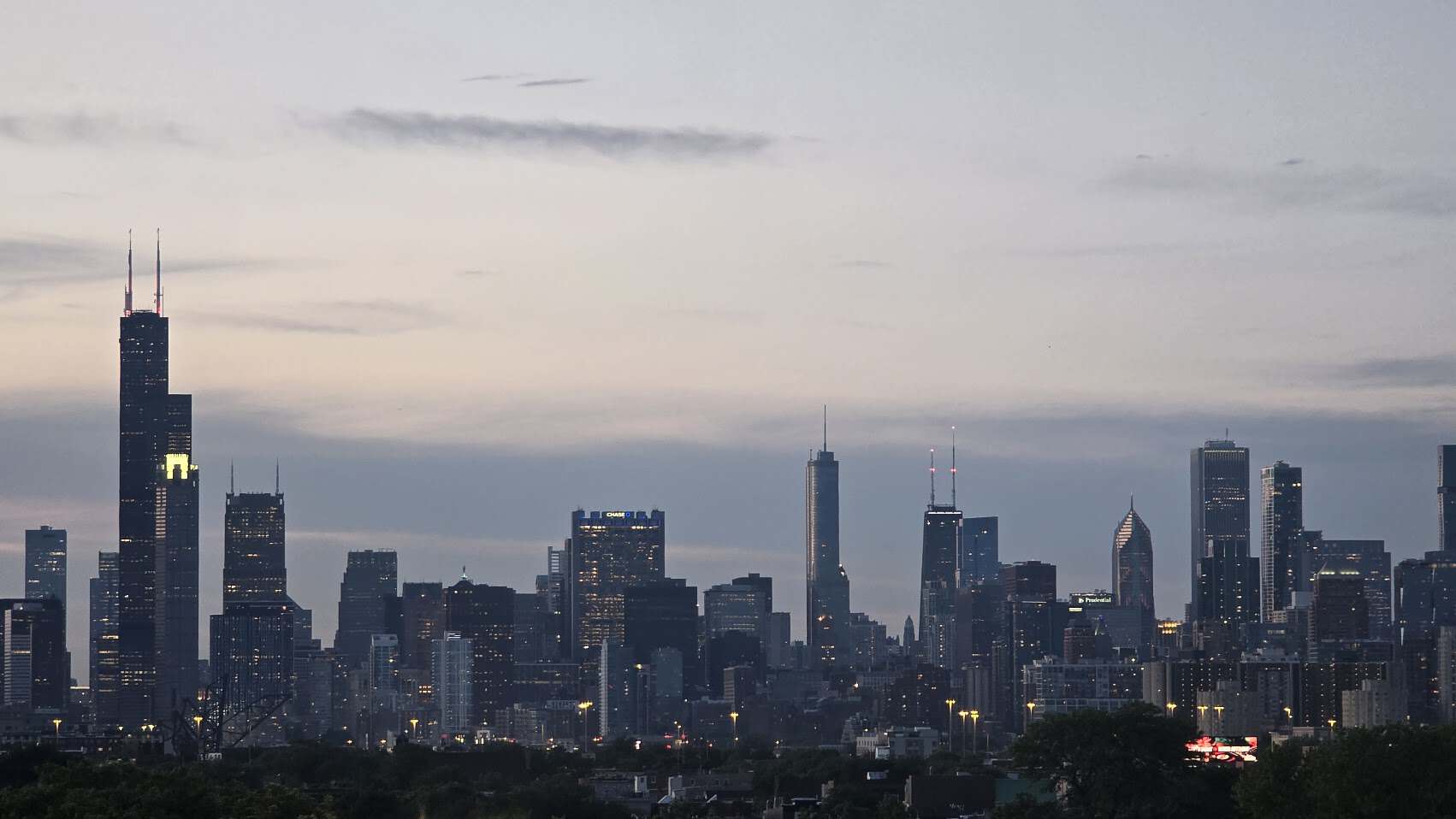 Chicago City Skyline